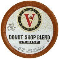 Victor Allen Coffee, Donut Shop Single Serve K-cup, 80 Count (Compatible with 2.0 Keurig Brewers) N107