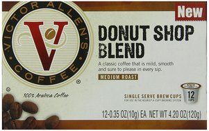 Victor Allen Coffee, Donut Shop Single Serve K-cup, 80 Count (Compatible with 2.0 Keurig Brewers) N109