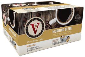 Victor Allen Coffee, Donut Shop Single Serve K-cup, 80 Count (Compatible with 2.0 Keurig Brewers) N114