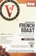 Victor Allen Coffee, Donut Shop Single Serve K-cup, 80 Count (Compatible with 2.0 Keurig Brewers) N125