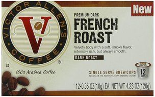 Victor Allen Coffee, Donut Shop Single Serve K-cup, 80 Count (Compatible with 2.0 Keurig Brewers) N131
