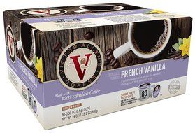 Victor Allen Coffee, Donut Shop Single Serve K-cup, 80 Count (Compatible with 2.0 Keurig Brewers) N135