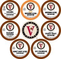 Victor Allen Coffee, Donut Shop Single Serve K-cup, 80 Count (Compatible with 2.0 Keurig Brewers) N137