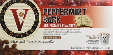 Victor Allen Coffee, Donut Shop Single Serve K-cup, 80 Count (Compatible with 2.0 Keurig Brewers) N141