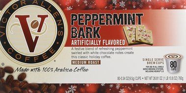 Victor Allen Coffee, Donut Shop Single Serve K-cup, 80 Count (Compatible with 2.0 Keurig Brewers) N143