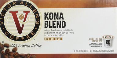 Victor Allen Coffee, Donut Shop Single Serve K-cup, 80 Count (Compatible with 2.0 Keurig Brewers) N148