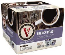 Victor Allen Coffee, Donut Shop Single Serve K-cup, 80 Count (Compatible with 2.0 Keurig Brewers) N151