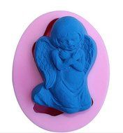 HSE 3D Shape Angel Fondant Cake Mold Silicone Mold Chocolate Mold Bakeware Cooking Tools DIY Soap Pudding Mold