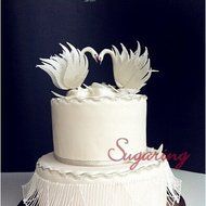 Swan Shape Silicone Mold Fondant Tools Molde De Silicone Cake Moulds Chocolate Mold Styling Tools Bakeware (1piece)