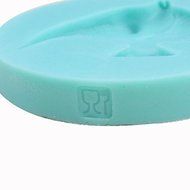 Tint Silicone Small Fish Shape Fondant Cake Mold,8x8x1.5cm N2
