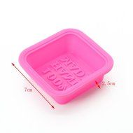 DUFUSTORE Chocolate Cake Candy Baking Silicone Bakeware Mould 100% Random Color N2