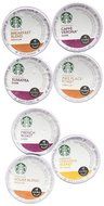 20 Count Variety Pack of Starbucks Coffee Single Cups for Keurig Brewer N3