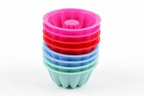 Silicone Cake Biscuit Mold Hollow mold 8PCS