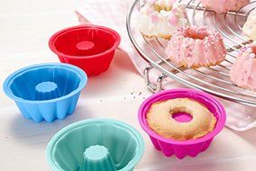 Silicone Cake Biscuit Mold Hollow mold 8PCS N3