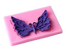 1pcs Butterfly Shape Banner Cooking Tools Silicone Mold Fondant Cake Decorating Tools
