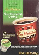 Tim Hortons DECAF Single Serve Coffee 48 Count N6