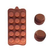 Layer Cylinder Bottle Caps Shaped Fondant Cake Chocolate Pan Candy Soap Silicone Mold Baking Pan Cake Decoration