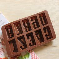 Witkey 24 Cavity Maple Leaves Ice Cube Tray Fondant Silicone Mold Sugar Mold Candy Molds Chocolate Cake Molds... N6