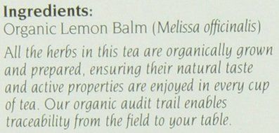 Celebration Herbals Lemon Balm Tea Bags, 24 Count N5