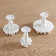 3Pcs Snowflake Biscuit Cake Decorating Mold N4