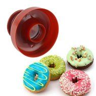 GogoForward Mold Fondant Cake Plastic Bakery Doughnut Donut Baking Pan Maker Cutter