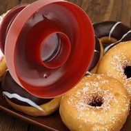 GogoForward Mold Fondant Cake Plastic Bakery Doughnut Donut Baking Pan Maker Cutter N7