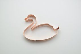Simple Swimming Swan Cookie Cutter N2