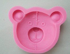 HSE Cute and Lovely Winnie Bear Shape Silicone 3D Mold Cookware Cake Decorating fondant soap mold