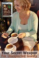 Two Volcanoes Ground Coffee - Dark Roast Espresso Blend - 2 lb bag - Guatemala DeliciousOrganic Gourmet Coffee... N4