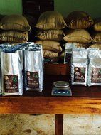 Two Volcanoes Ground Coffee - Dark Roast Espresso Blend - 2 lb bag - Guatemala DeliciousOrganic Gourmet Coffee... N8