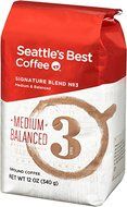 Seattle's Best Level 3 Whole Bean Coffee, 12 Ounce, 6 Count N6