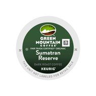 Green Mountain Coffee Fair Trade Organic Sumatran Reserve, K-Cup Portion Pack for Keurig Brewers 24-Count N8