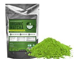 Organic Culinary Grade Matcha Green Tea Powder for Lattes, Smoothies &amp; Baking &ndash; 100g (3.5oz) Bag = 50 Servings... N5