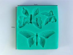 Lovely Butterfly Shape Silicone Soap Mold Fondant Cake Decorating Styling Tools Bakeware Cooking Tools Kitchen... N2
