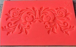 HSE 1piece 3d silicone cake mold,soap mold,cake decoration fondant mold Symmetrical leaves N2