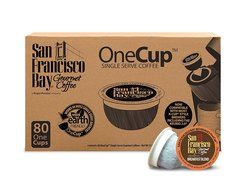 San Francisco Bay OneCup, French Roast, 80 Single Serve Coffees N50