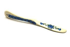 Polish Pottery Spreader - Blue Poppy
