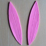 HSE Long Leaf Shaped Silicone Mold Cake Decoration Fondant Cake 3D Food Grade Silicone Mould