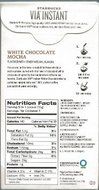 Starbucks Via Instant Latte White Chocolate Mocha (1 Box 5 1.23 Oz Packs) N2