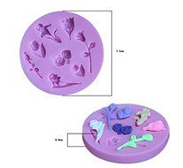 HSE 3D Silicone Mold different Rose Shape flowers Mould For Soap,Candy,Chocolate,Ice,cake
