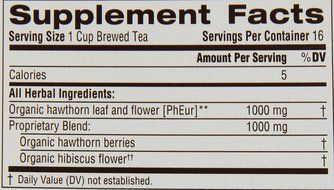 Traditional Medicinals Organic Hibiscus Tea, 16 Tea Bags N81