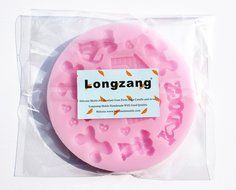 Longzang mini Dogs F0487 Fondant Mold Silicone Sugar mold Craft Molds DIY gumpaste flowers Cake Decorating