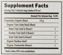 Organic India Tulsi, Original, 18-Count Boxes (Pack of 2) N22
