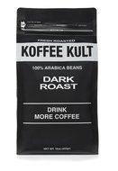 Koffee Kult Dark Roast Coffee Beans (2 Pounds Whole Bean) Highest Quality Delicious Organically Sourced Fair Trade... N11