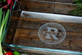 Personalized Engraved Gifts for Her | Casserole Dish with Large Initial and Last Name Encircled | Mothers Day... N2