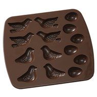 MUJI Japan Silicone Cake Mold [Birds and Eggs Type]