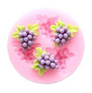 Grape Double Sugar Silicone Mold Cake Decoration Mold Chocolate Mould Soap Mold Baking Tools N3