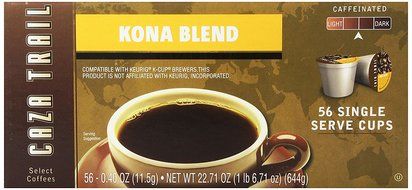 Caza Trail Coffee, Decaf Breakfast Blend, 24 Single Serve Cups N23