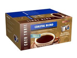 Caza Trail Coffee, Decaf Breakfast Blend, 24 Single Serve Cups N24