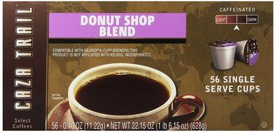 Caza Trail Coffee, Decaf Breakfast Blend, 24 Single Serve Cups N32